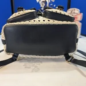 Tory Burch | Bags | Tory Burch Navy And White Woven And  display picture 1